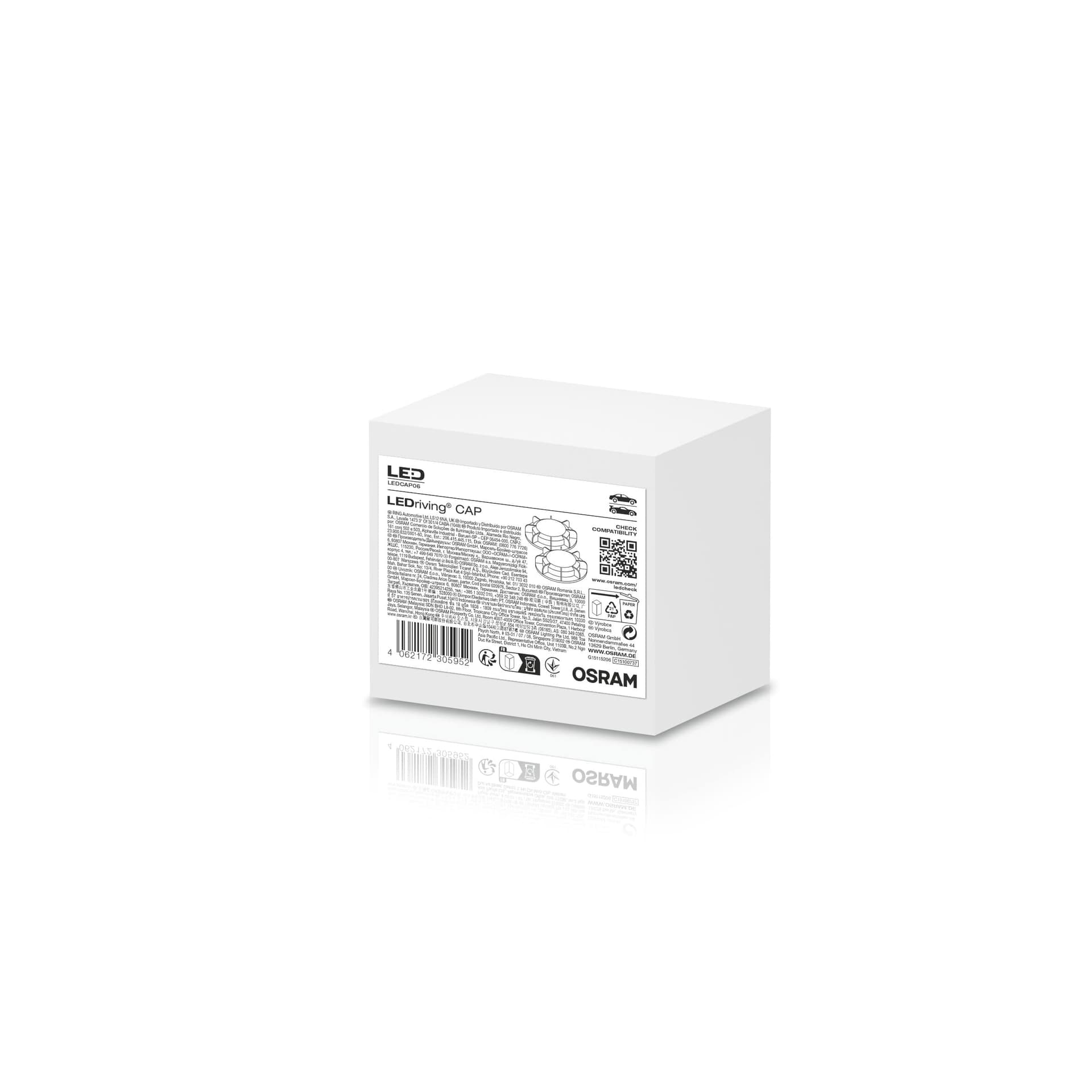 H7 LEDriving CAP LEDCAP06 für NIGHT BREAKER LED H7-LED 2 St. OSRAM