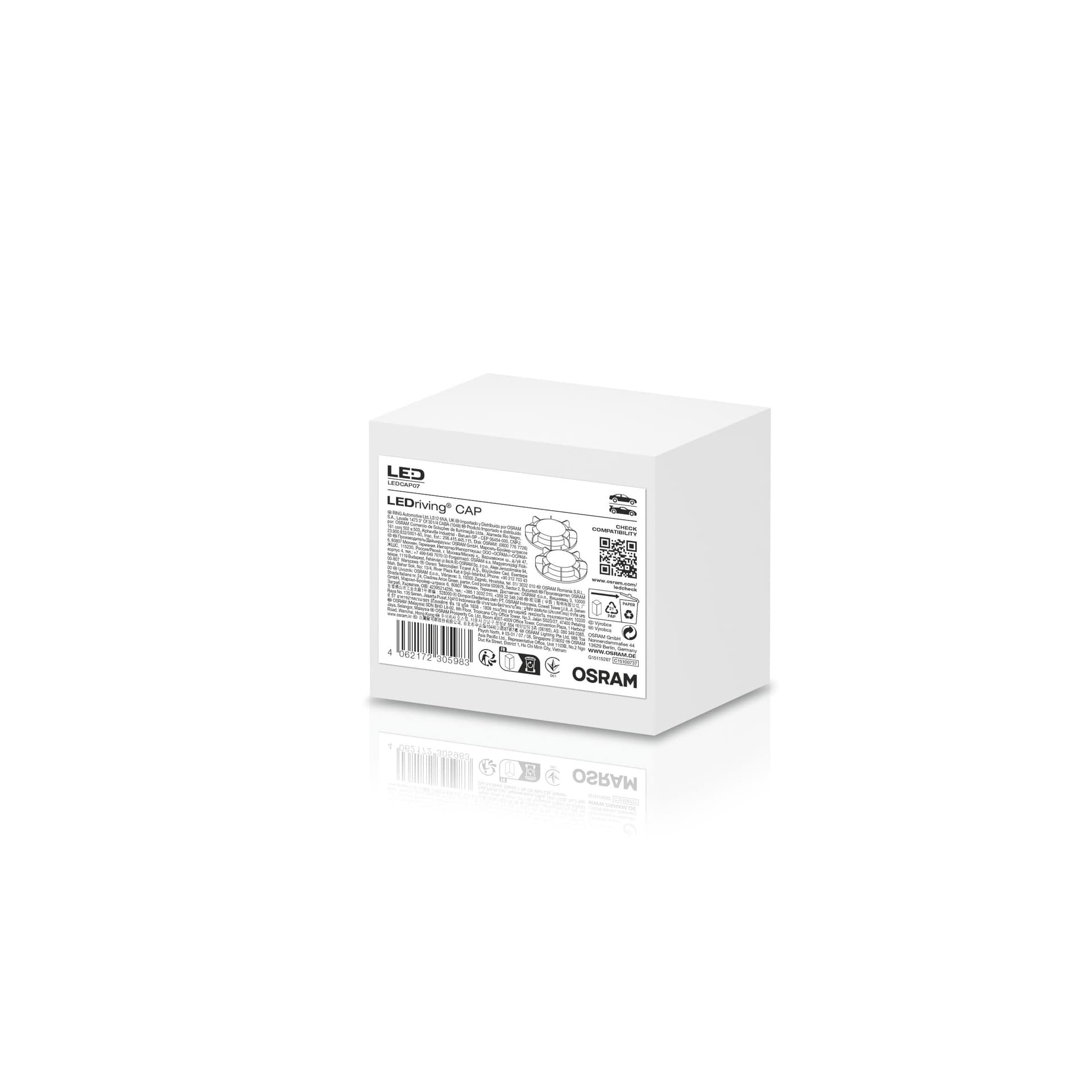 H7 LEDriving CAP LEDCAP07 für NIGHT BREAKER LED H7-LED 2 St. OSRAM