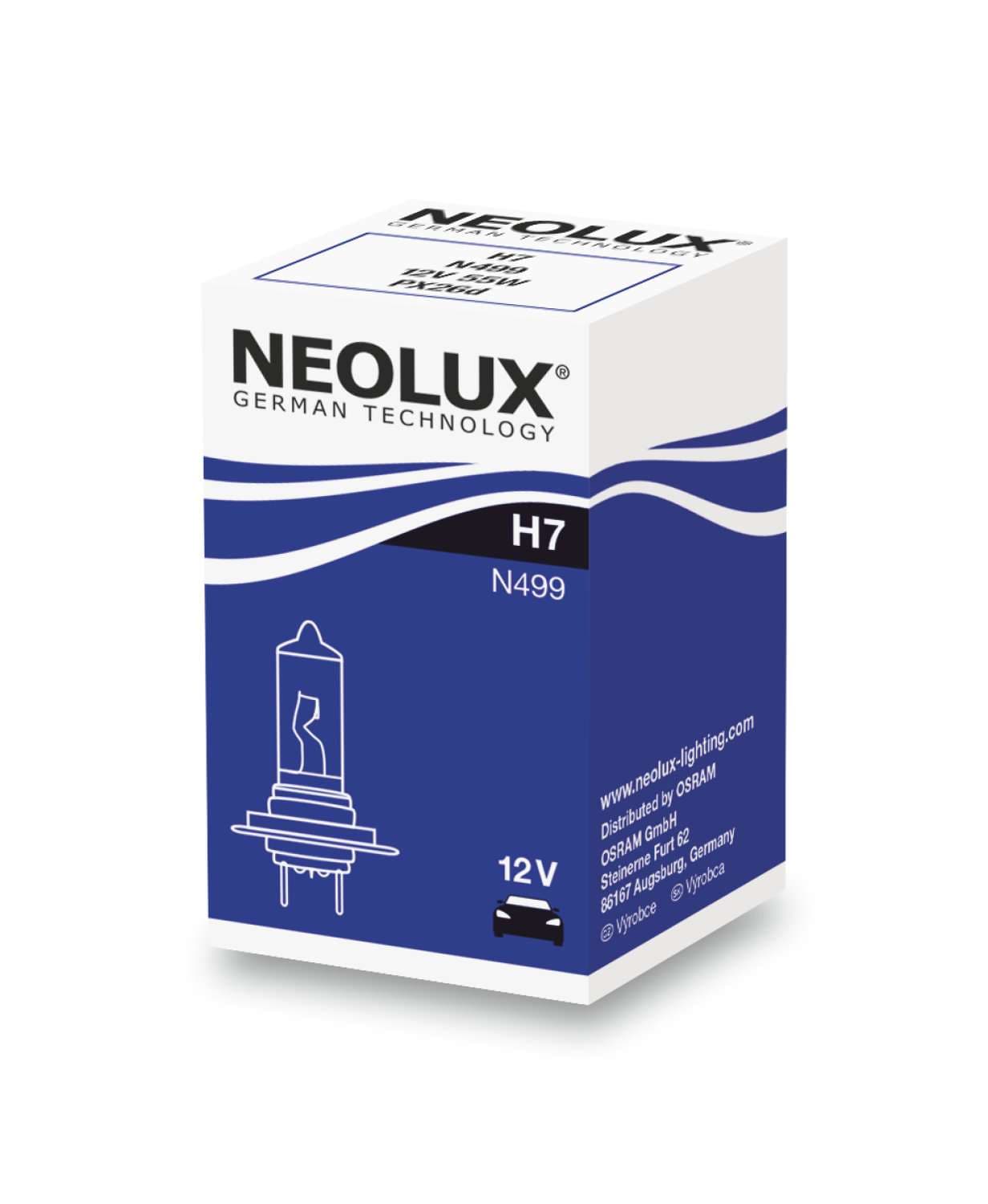 H7 12V 55W PX26d 1 St. NEOLUX