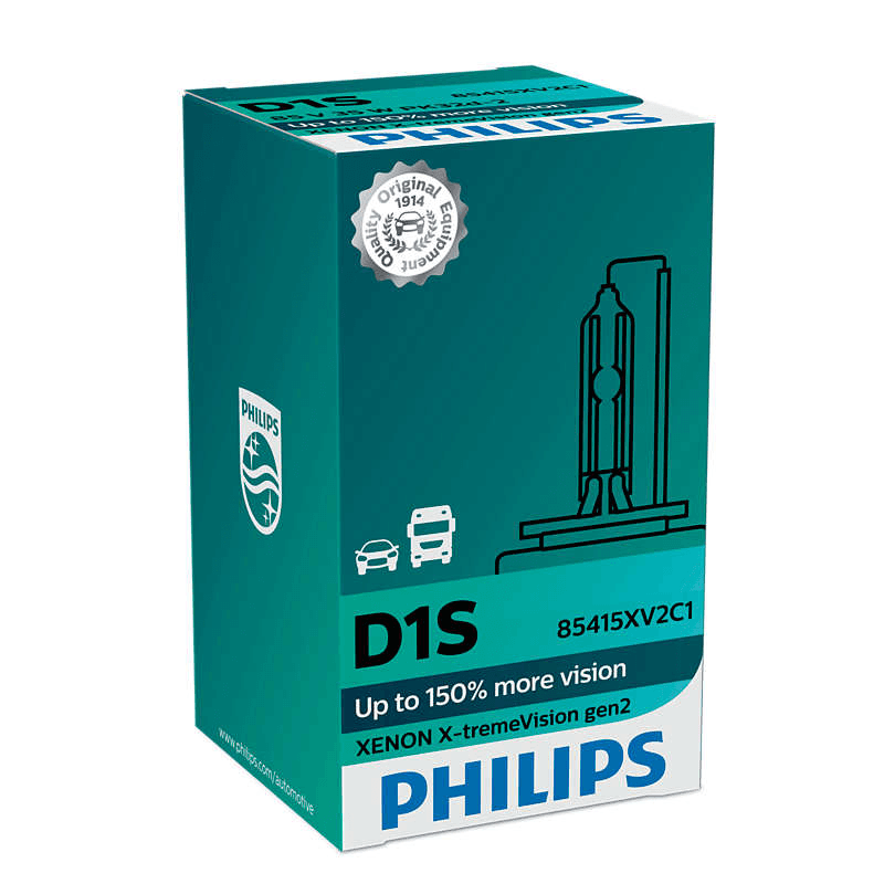D1S 35W PK32d-2 X-treme Vision +150% Xenon 1 St. Philips