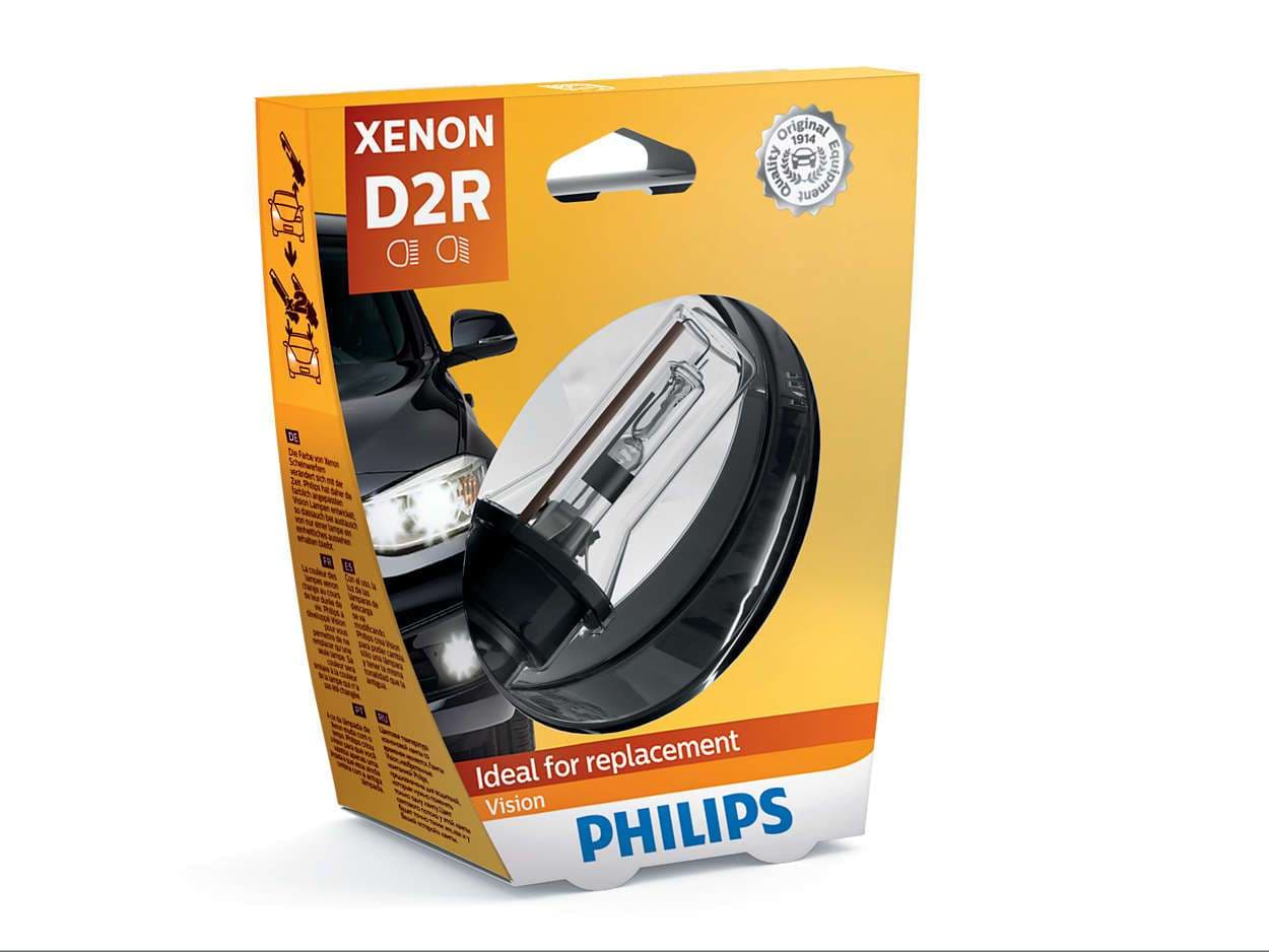 D2R 35W P32d-3 Xenon Vision Original Equipment 1 St. Philips