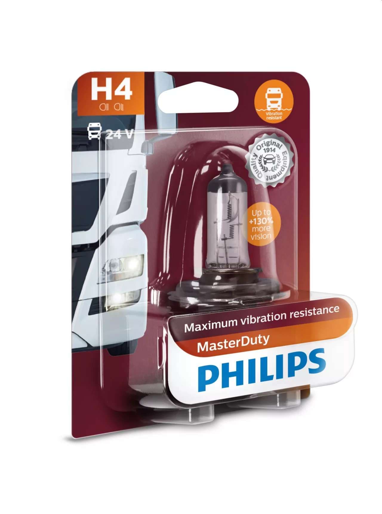 H4 24V 75/70W P43t-38 24V Halogen MasterDuty 1 St. Philips
