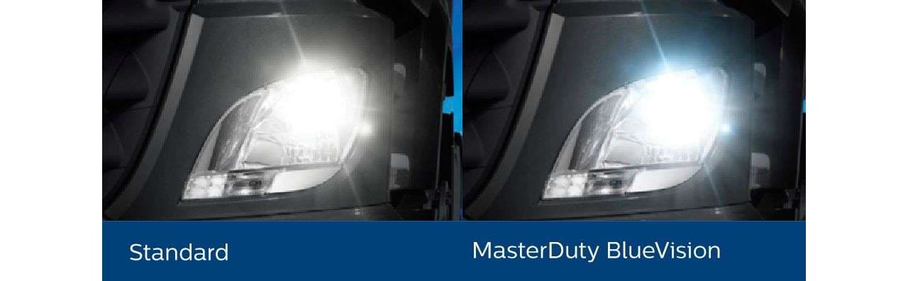 H7 24V 70W PX26d Halogen MasterDuty BlueVision 1 St. Philips
