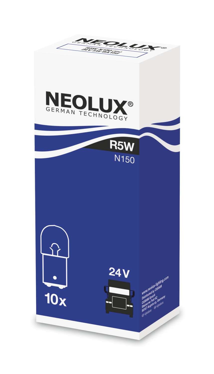 R5W 24V 5W BA15D Standard N150 1 St. NEOLUX