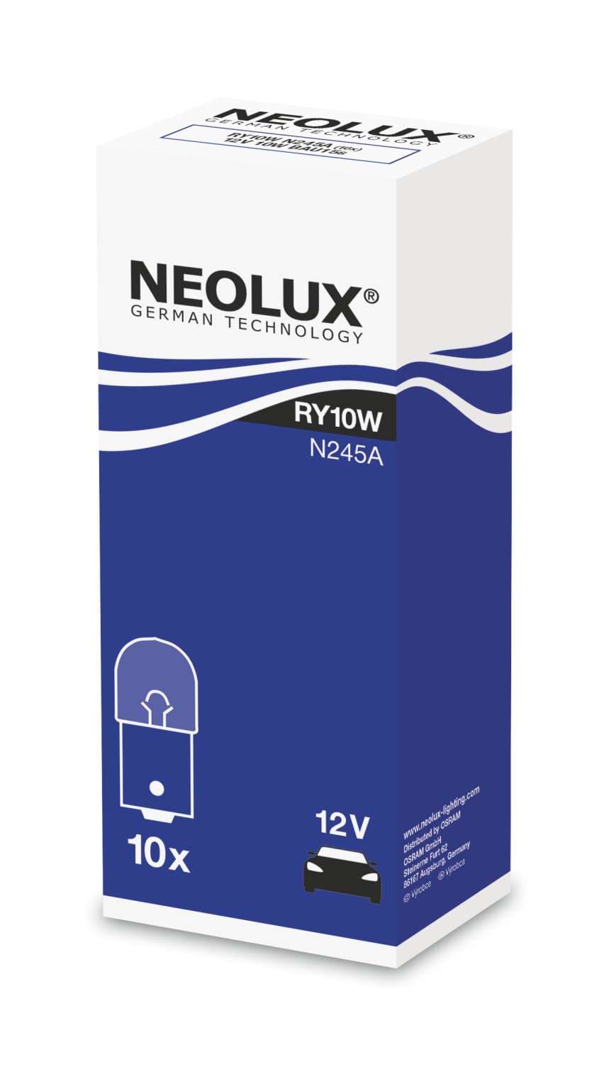 RY10W 12V 10W BAU15S Standard 1 St. NEOLUX