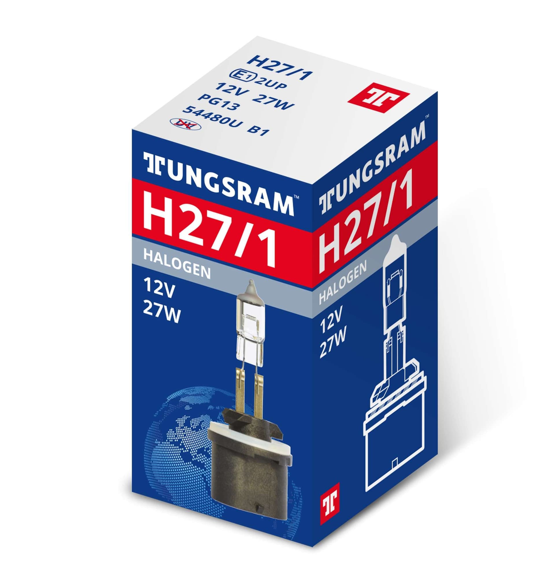H27W/1 12V 27W PG13 Original range 1 St. Tungsram