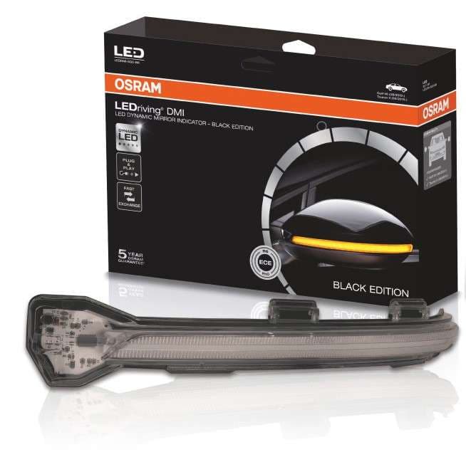 LEDRiving® Dynamische LED Spiegelblinker Audi A4 B9, Audi A5 F5 - Black Edition OSRAM