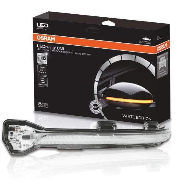 LEDRiving® Dynamische LED Spiegelblinker AUDI A3 8V - White Edition OSRAM