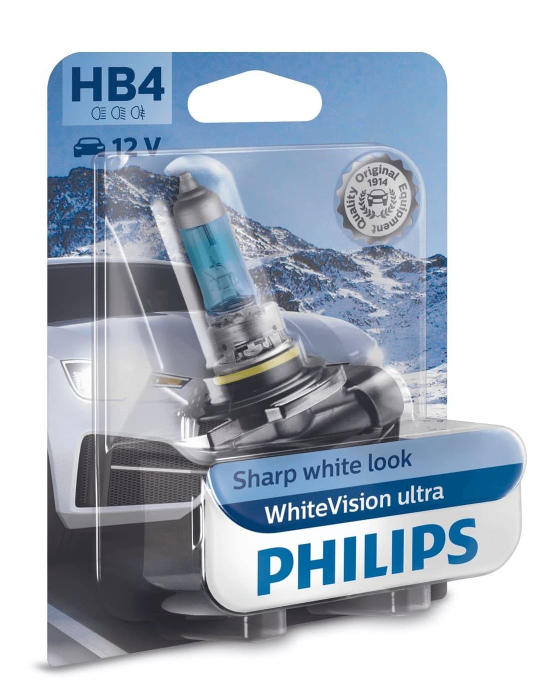 HB4 12V 51W P22d WhiteVision Ultra 1 St. Philips