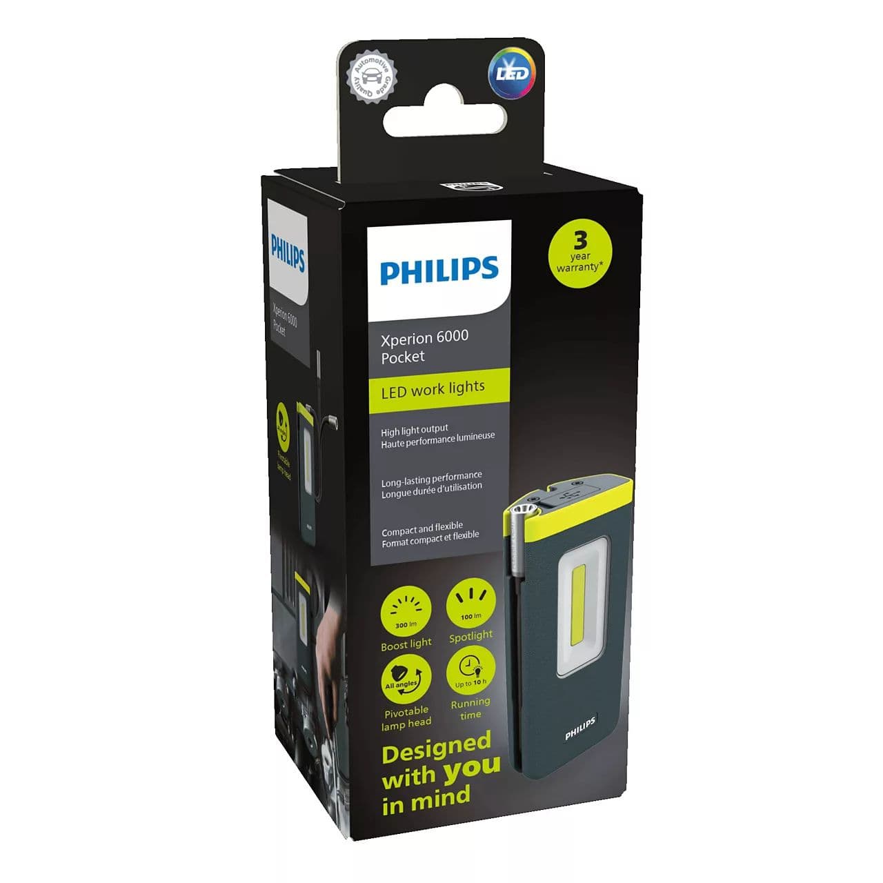 LED Inspektion Wekstattlampe wiederaufladbar Xperion 6000 LED Lamp 1 St. Philips