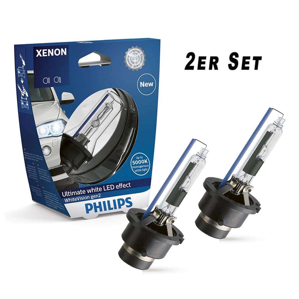 D2R 85V 35W P32d-3 WhiteVision Gen2 5000K Xenon 1 St. Philips