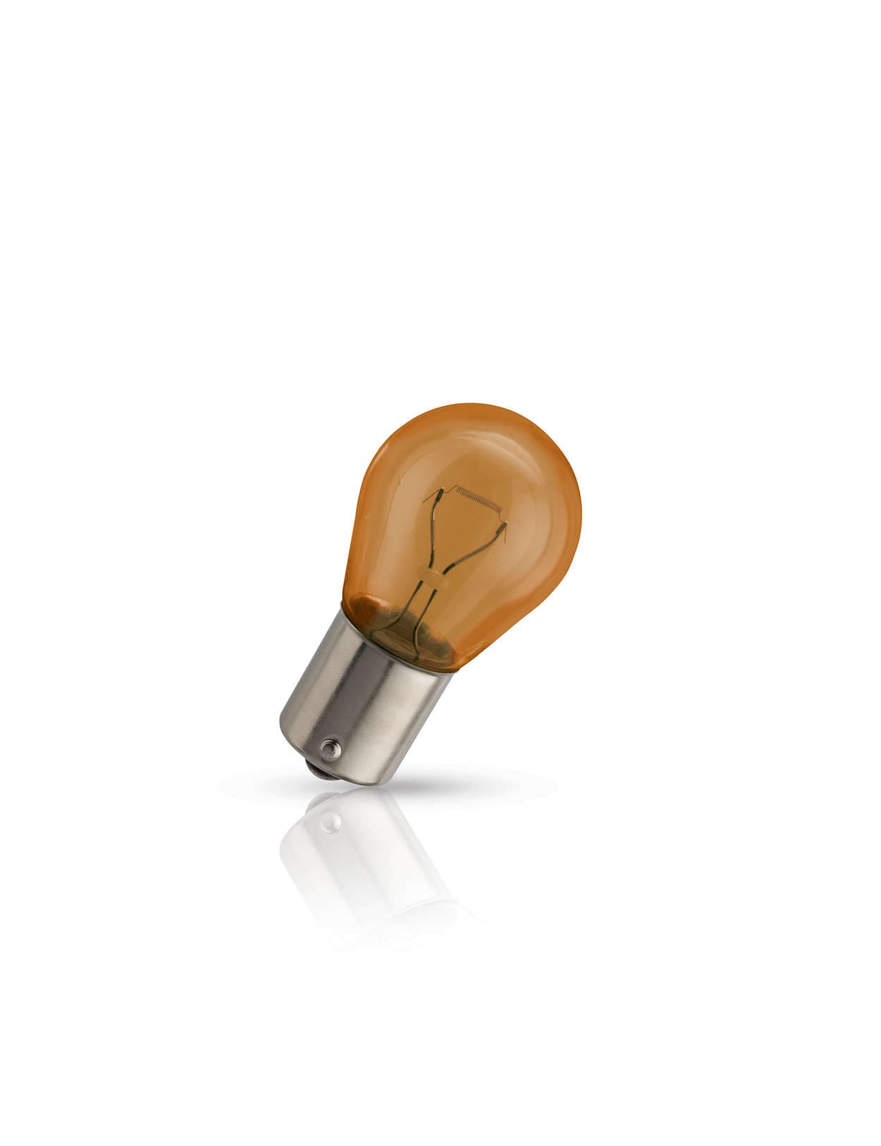 PY21W 12V 21W BAU15s Amber Premium/Vision 1 St. Philips