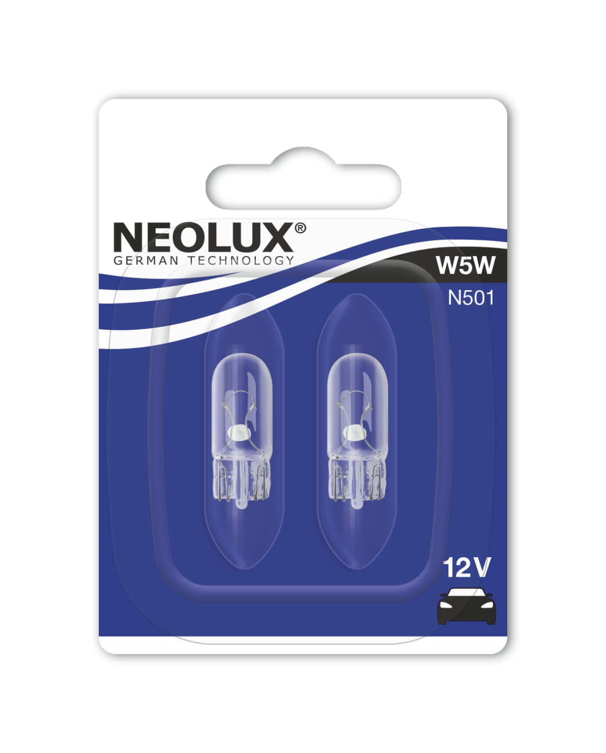 W5W 12V 5W W2,1x9,5d 2 St. Blister NEOLUX