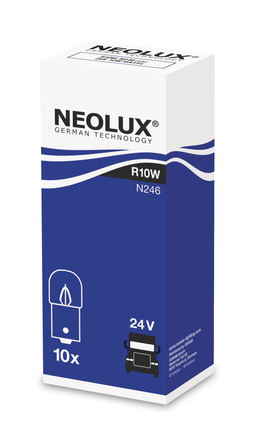R10W 24V 10W BA15s 1 St. NEOLUX