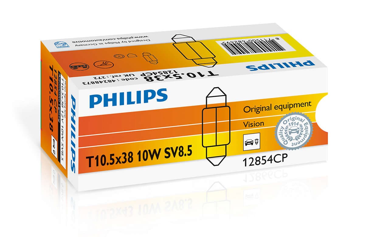 T10,5 x 38 Festoon Original equipment Vision 1 St. Philips