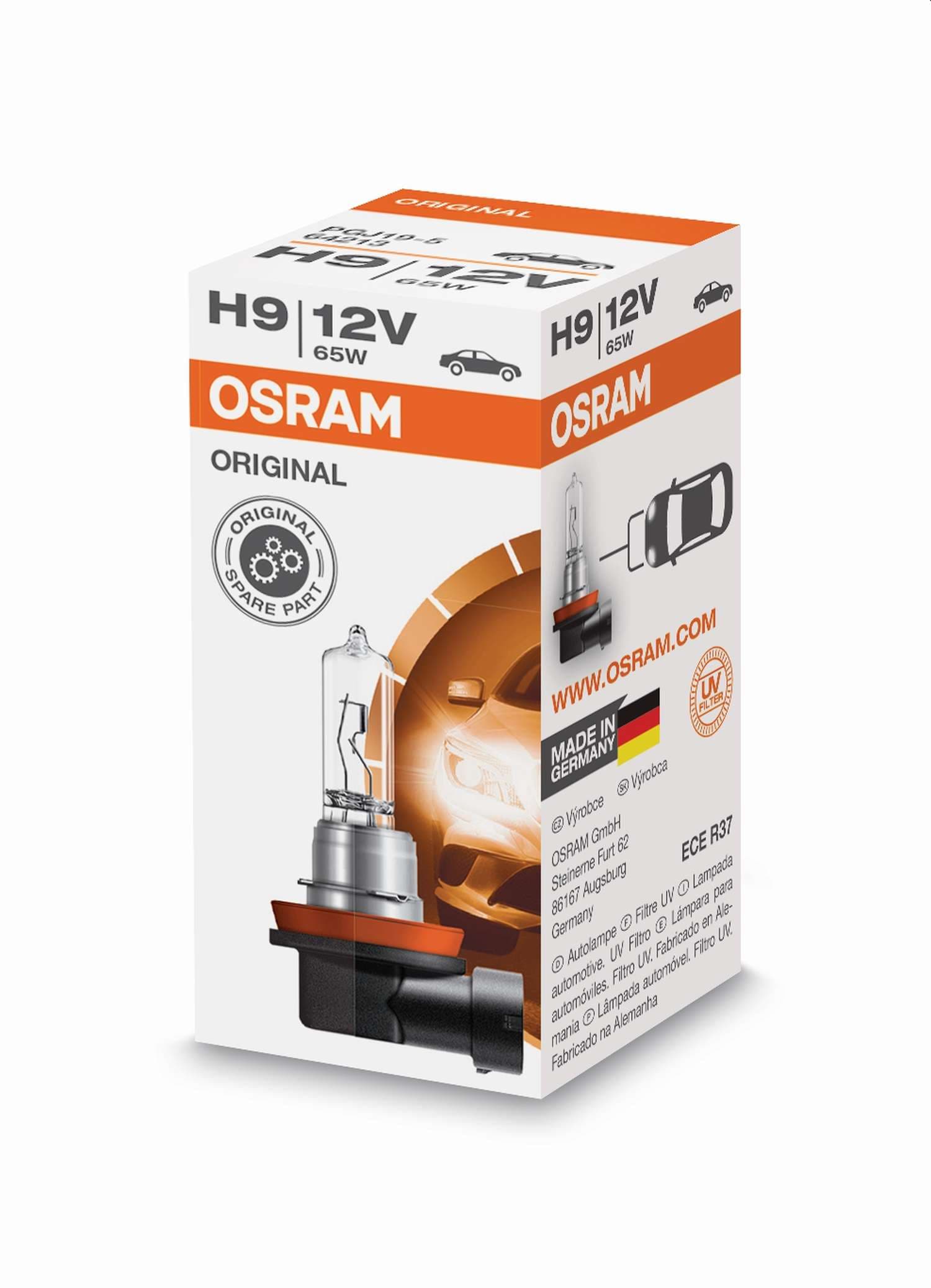 H9 12V 65W PGJ19-5 1 St. OSRAM
