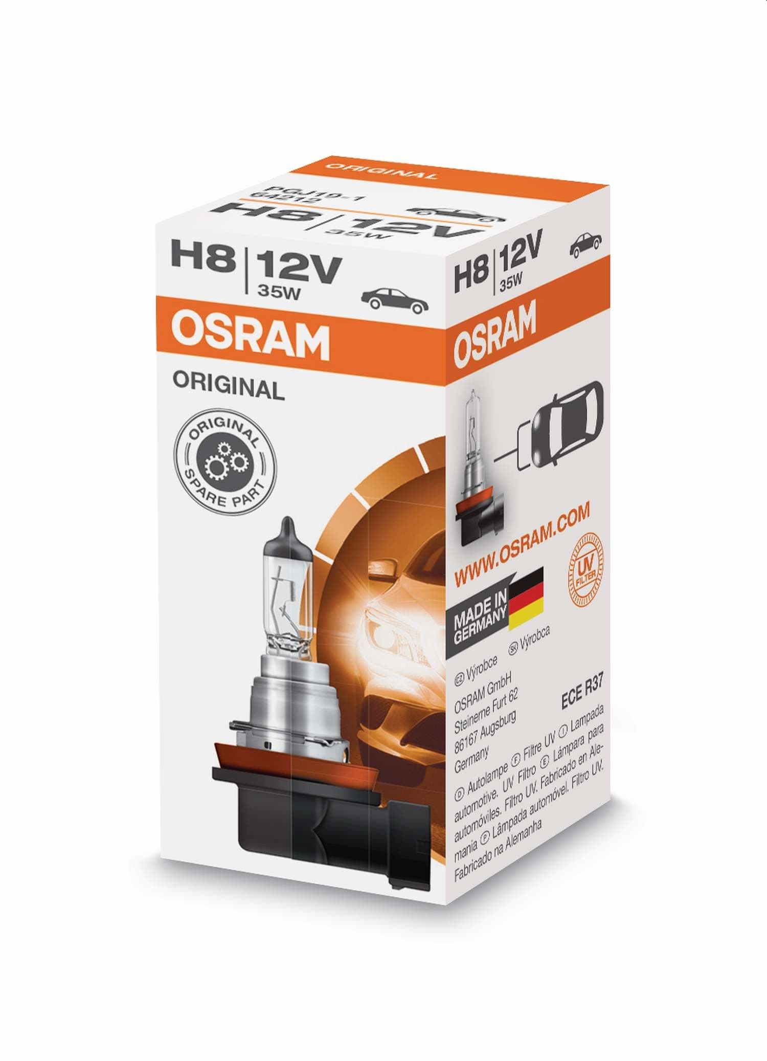 H8 12V 35W PGJ19-1 1 St. OSRAM