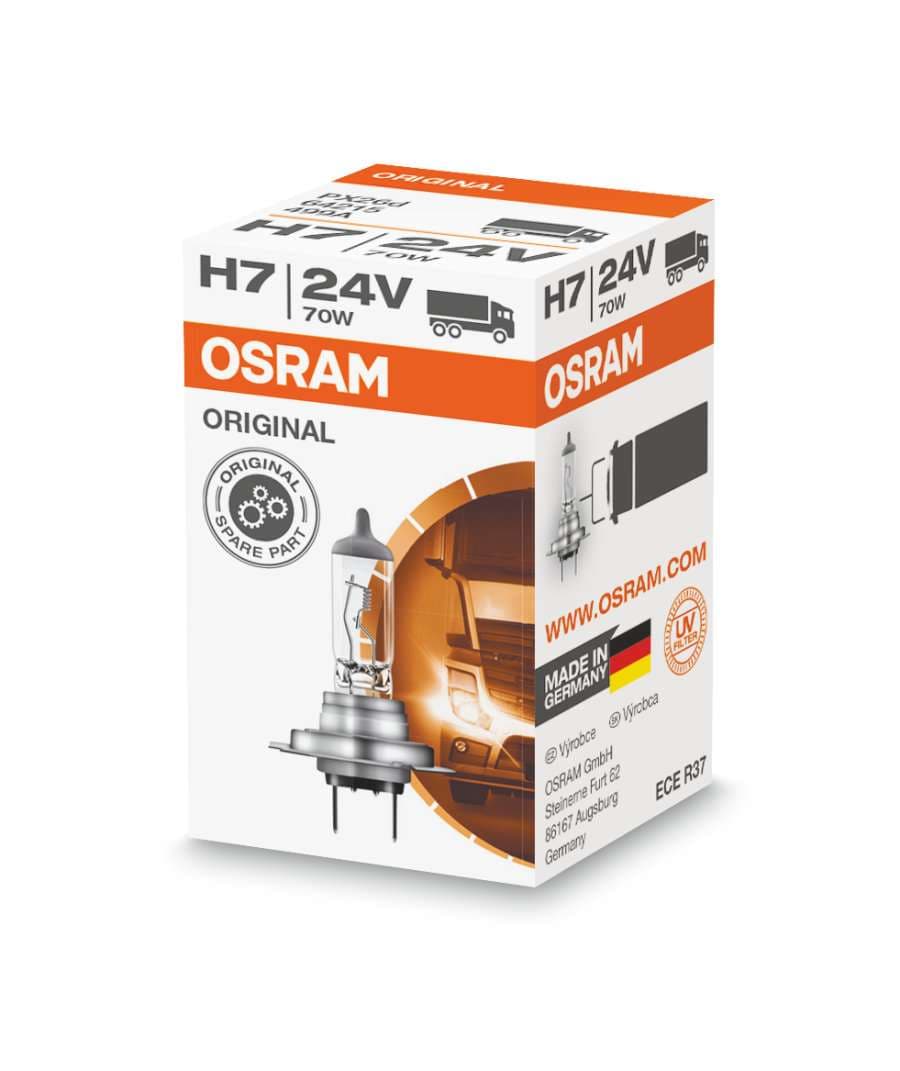 H7 24V 70W P26d Original Faltschachtel OSRAM