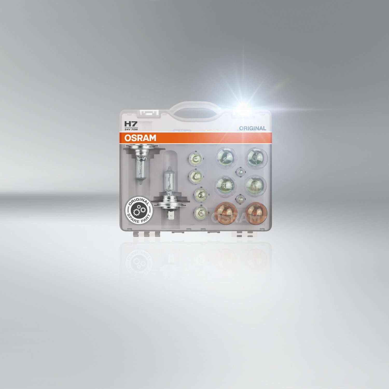H7 24V 70W div. Original Ersatzlampenbox OSRAM