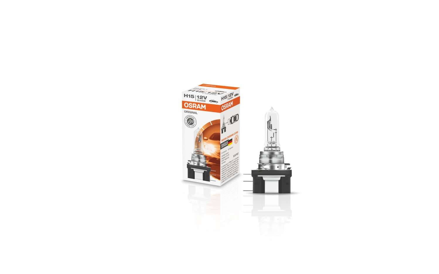 H15 15/55W PGJ23t-1 1 St. Original Spare Part OSRAM