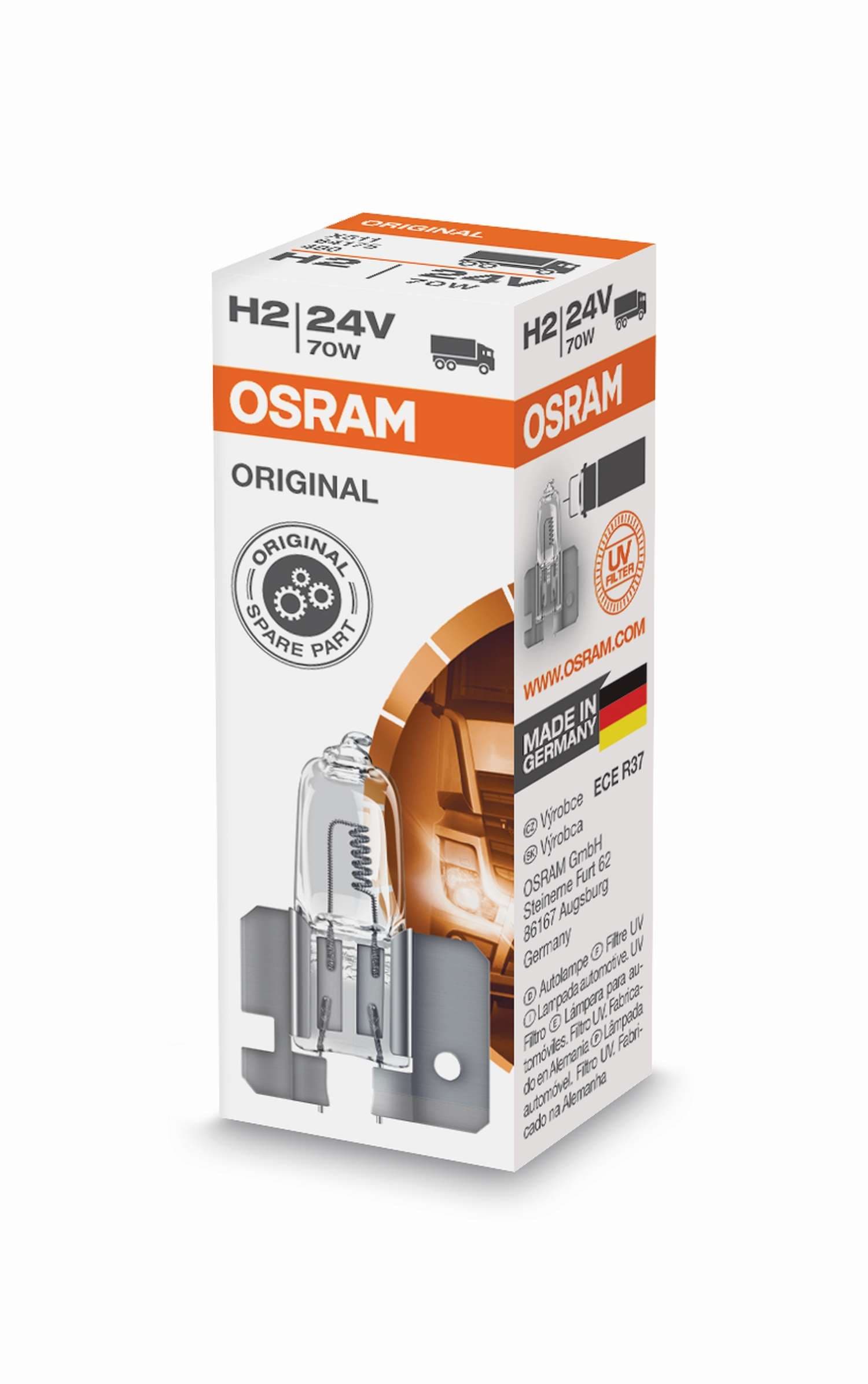 H2 24V 70W 511 Original Faltschachtel OSRAM