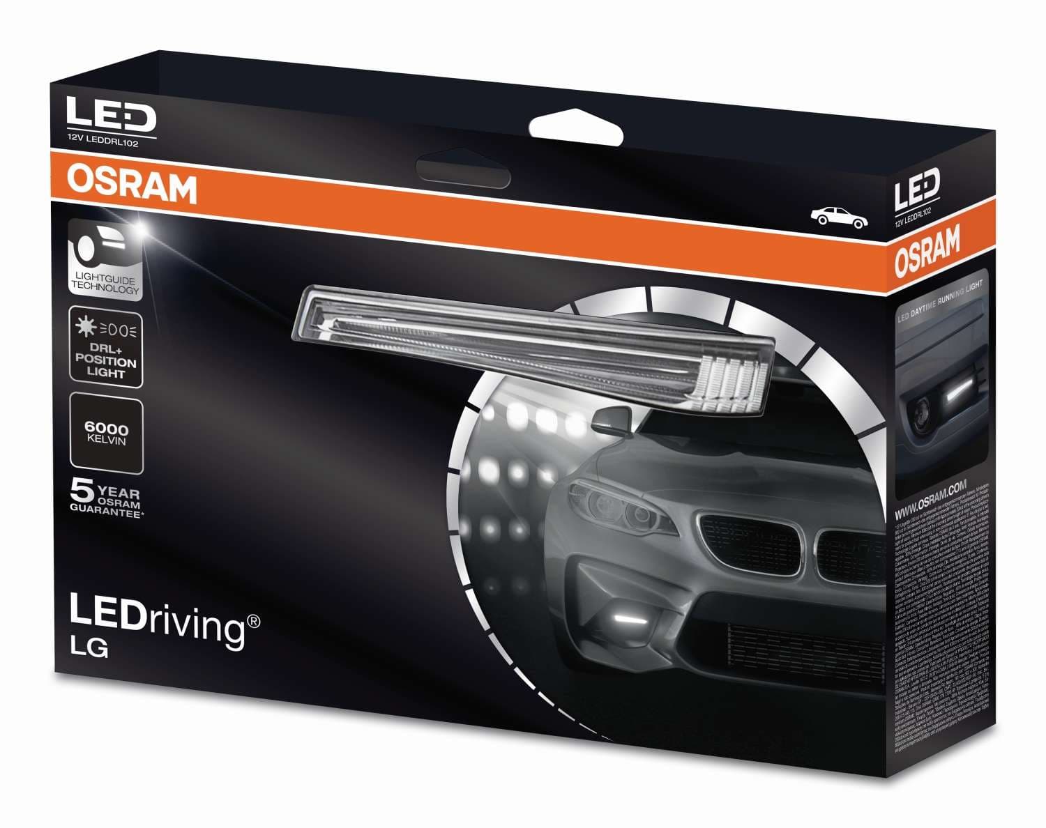 LED Tagfahrlicht 12V LEDriving LG Dimmbar Set OSRAM