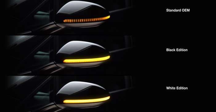 LEDRiving® Dynamische LED Spiegelblinker VW Golf VII - Black Edition OSRAM