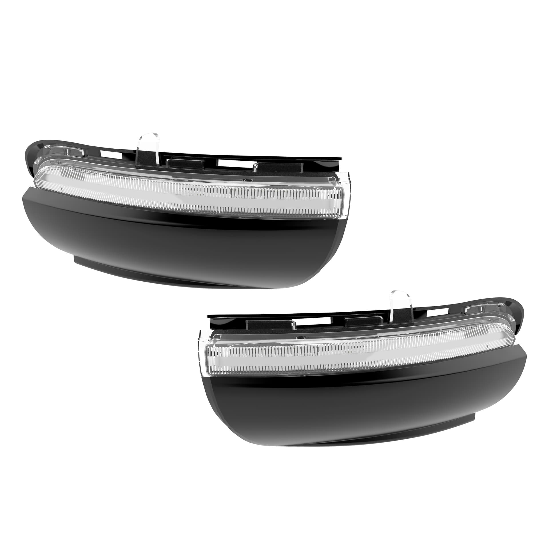 LEDRiving® Dynamische LED Spiegelblinker VW Golf VI, VW Touran I - White Edition OSRAM