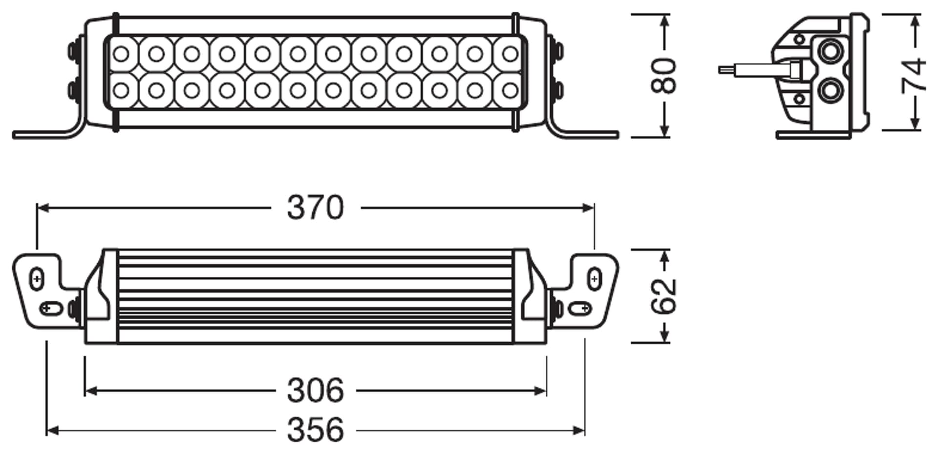 LEDriving LIGHTBAR VX250-CB Lichtleiste 1 St. OSRAM