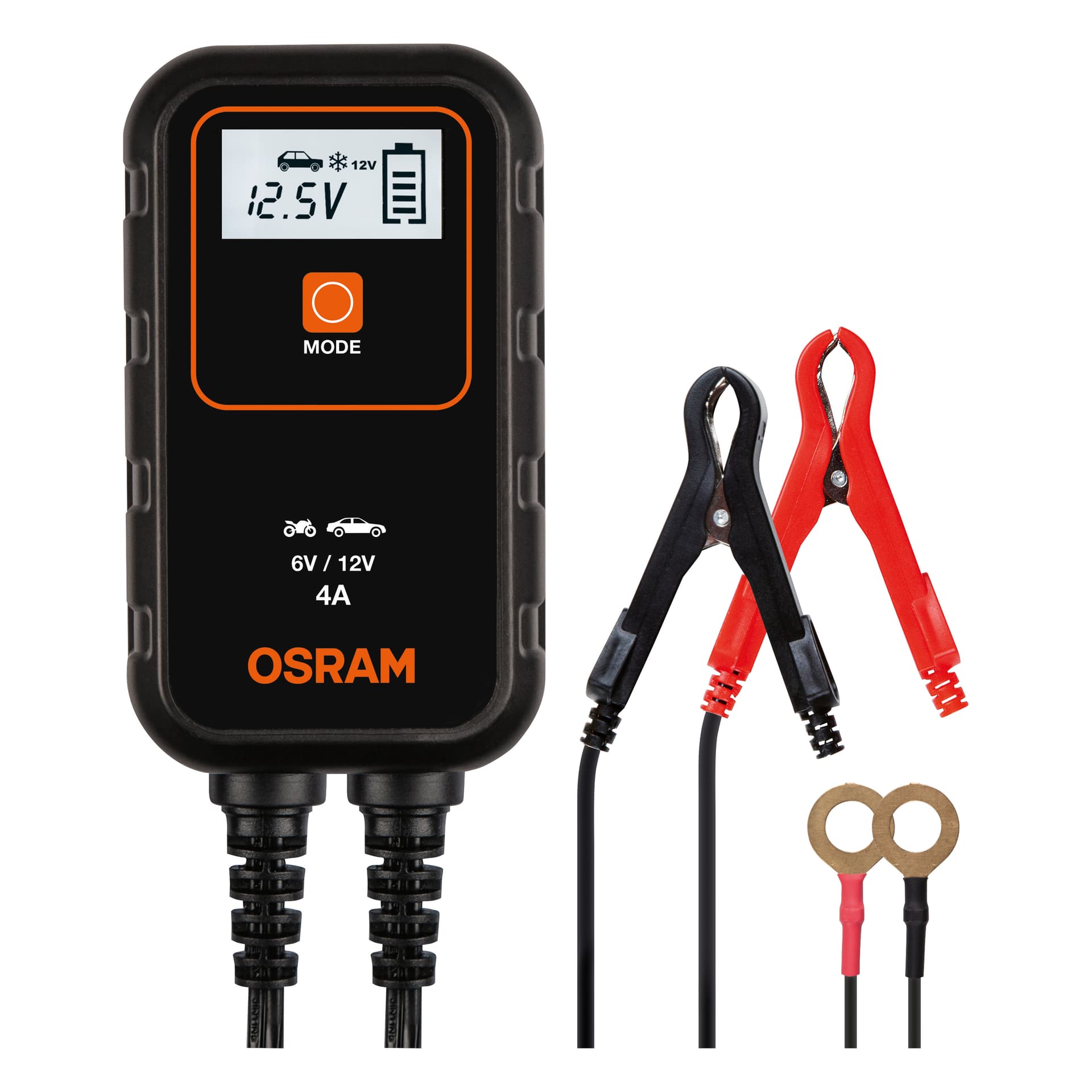 BATTERYcharge 904 Intelligentes Batterielade- und Batteriewartungsgerät 1 St. OSRAM