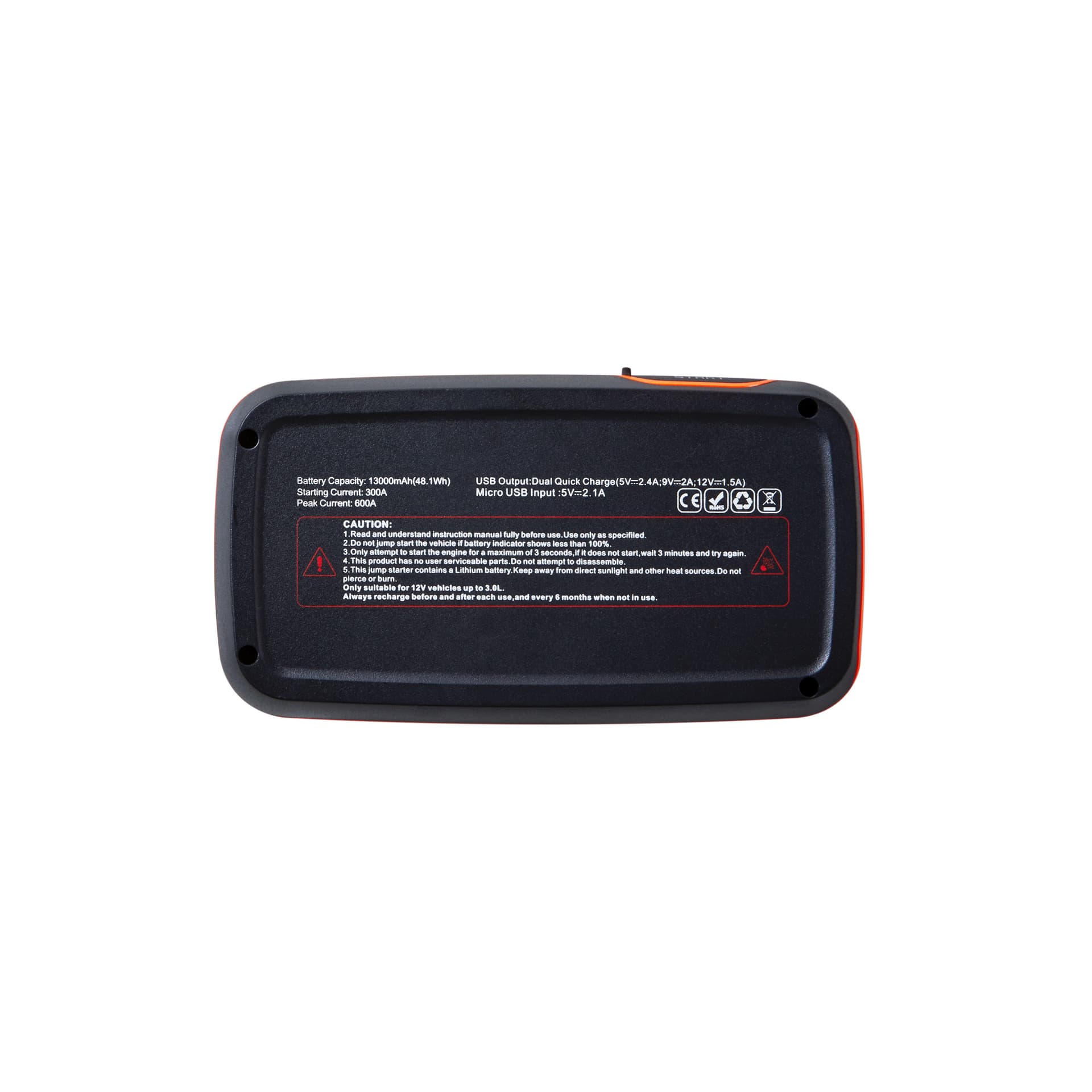 BATTERYstart 300 Lithium-Starthilfegerät mit Powerbank-Funktion 1 St. OSRAM
