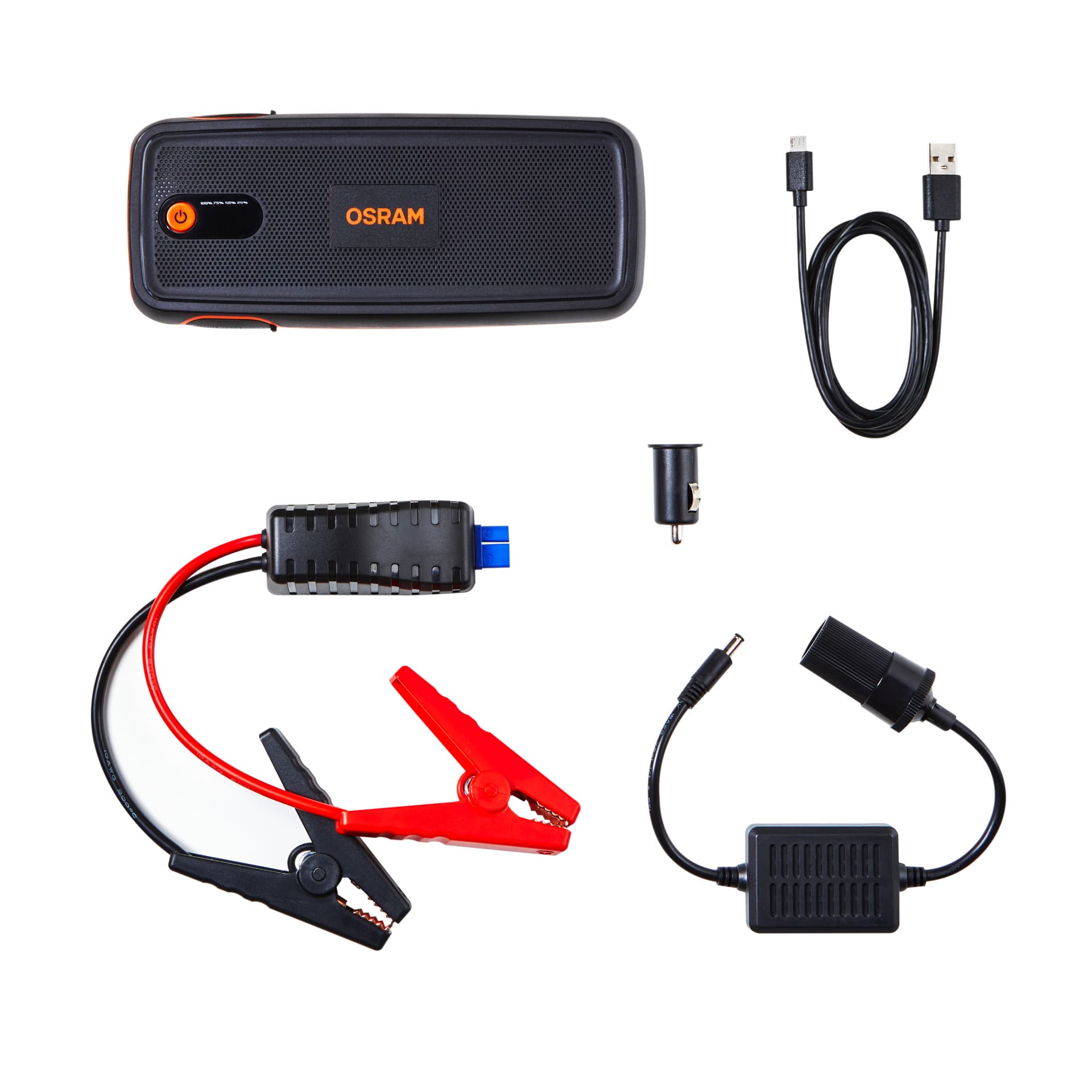 BATTERYstart 400 Lithium-Starthilfegerät mit Powerbank-Funktion 1 St. OSRAM