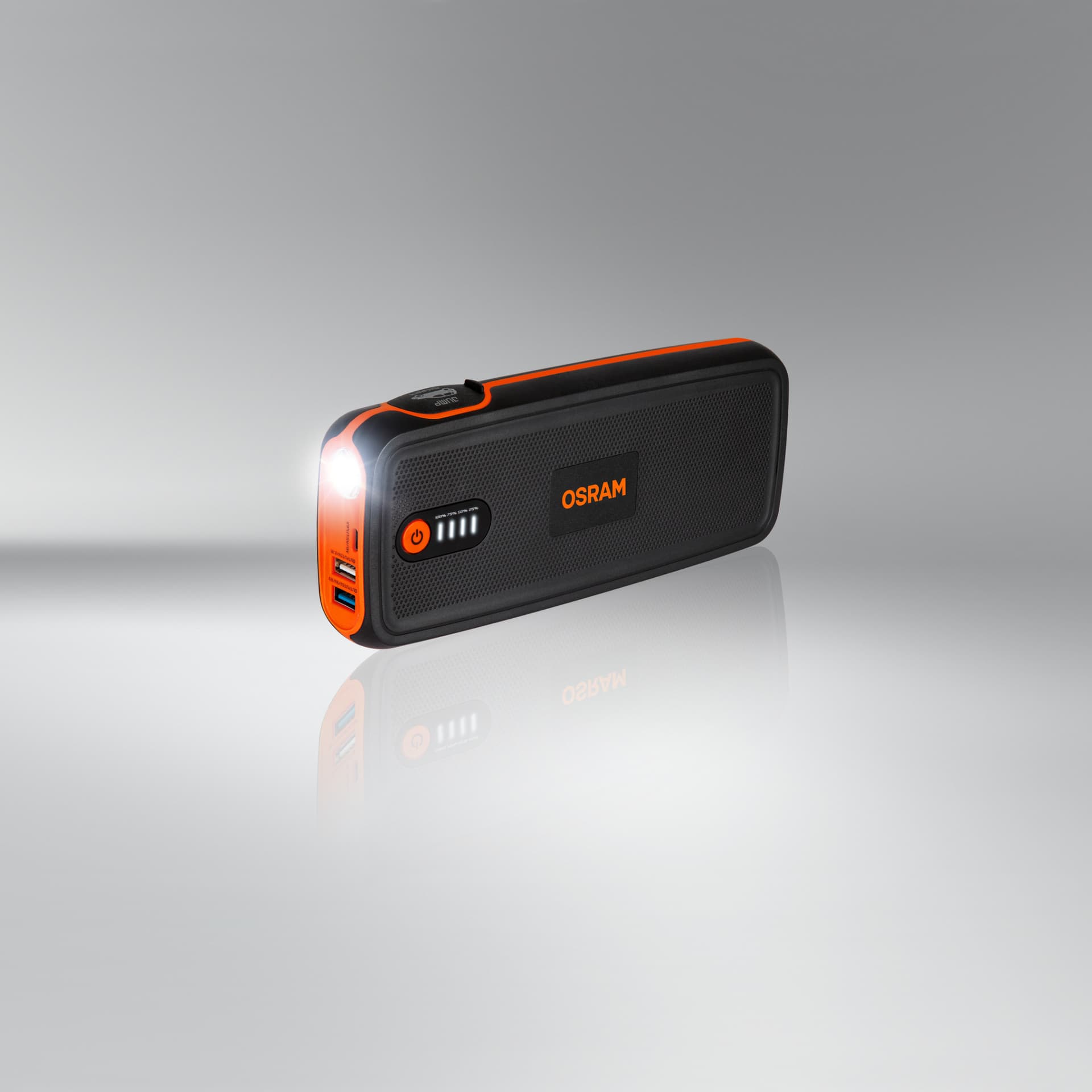 BATTERYstart 400 Lithium-Starthilfegerät mit Powerbank-Funktion 1 St. OSRAM