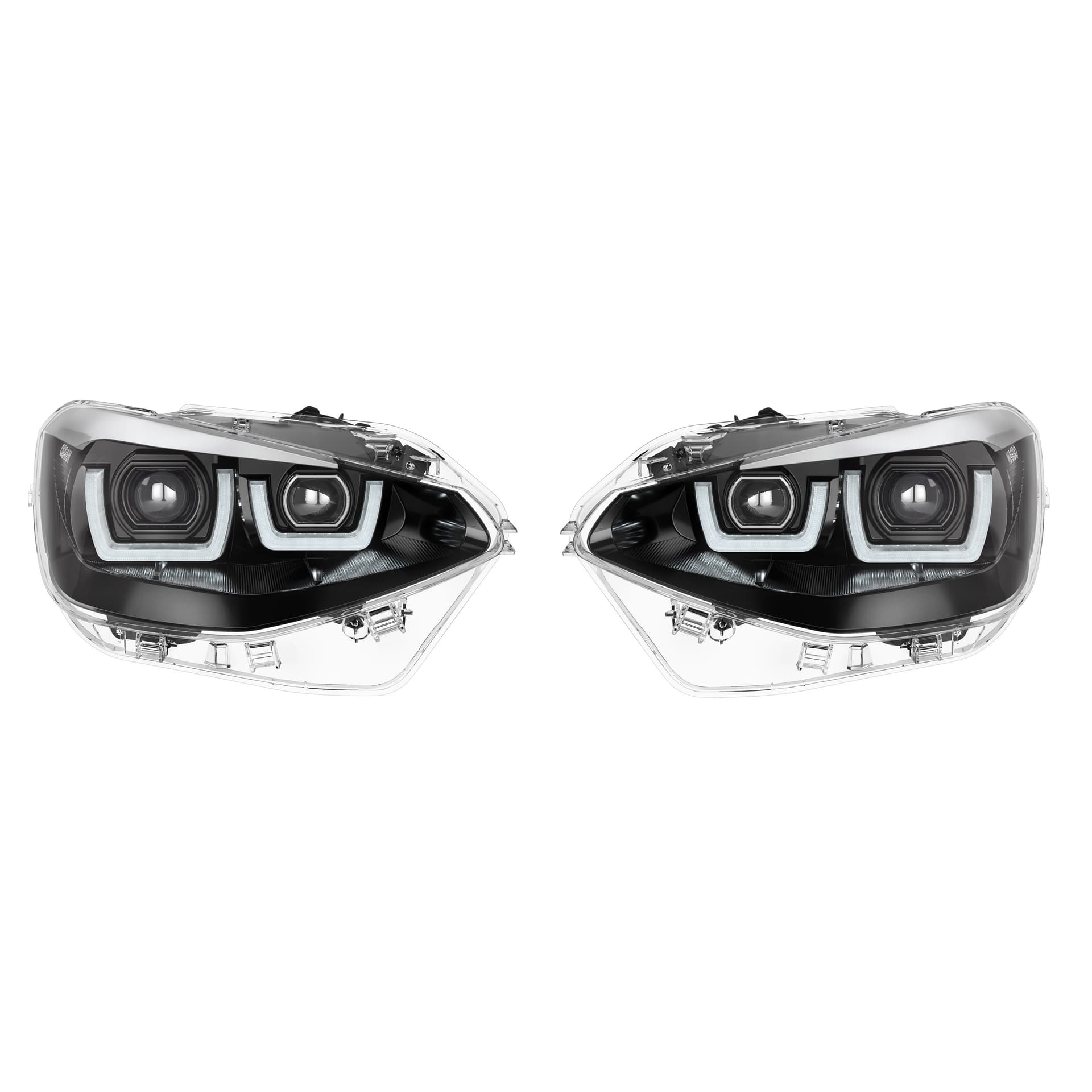 LEDriving® Voll-LED Scheinwerfer für den BMW 1er F20/F21 - CHROME EDITION OSRAM
