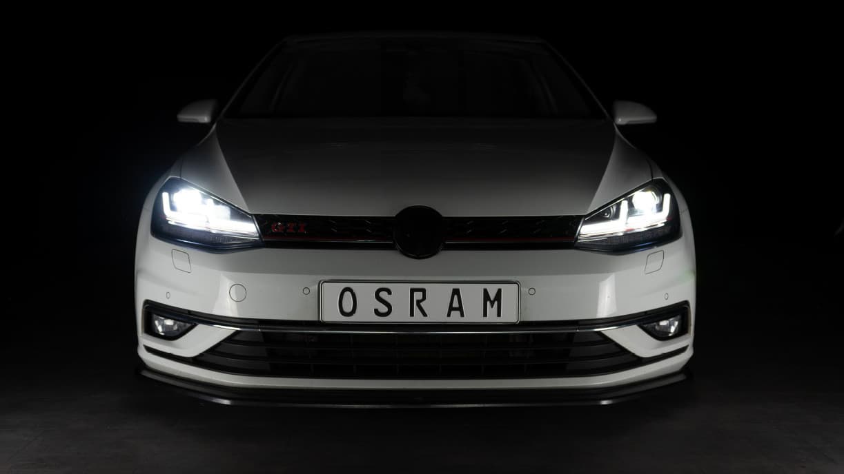 OSRAM LEDriving® Golf VII Facelift Scheinwerfer, Black Edition als Halogenersatz