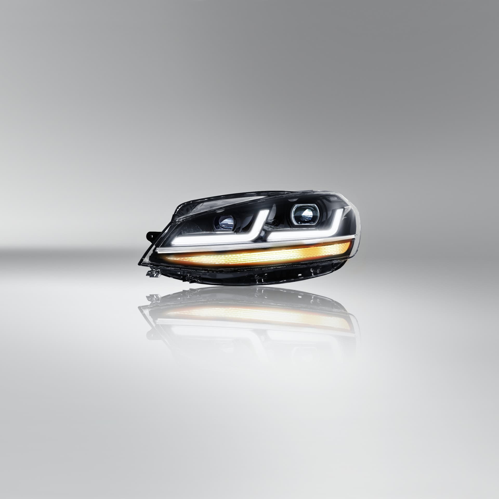 OSRAM LEDriving® Golf VII Facelift Scheinwerfer, Black Edition als Halogenersatz