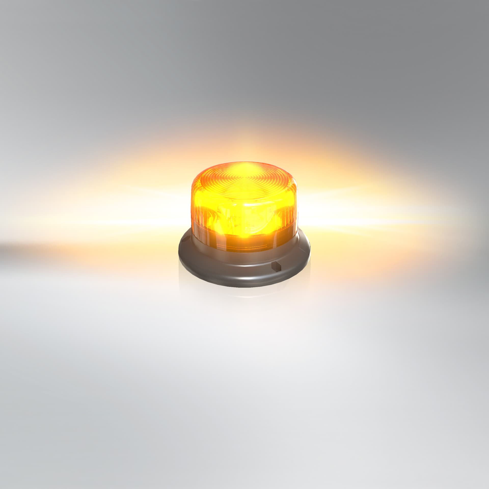 LIGHTsignal LED BEACON LIGHT 360° Rundumkennleuchte Warnlicht 12&24V 1 St. OSRAM