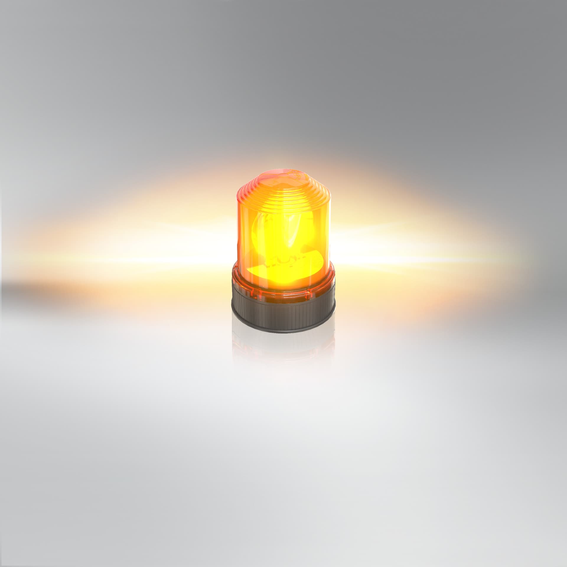 LIGHTsignal HAL BEACON LIGHT 360° Rundumkennleuchte Warnlicht 24V 1 St. OSRAM