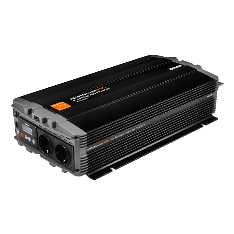 POWERinvert PRO Pure Sine Wave Inverter 24V DC 2000W 1 St. OSRAM