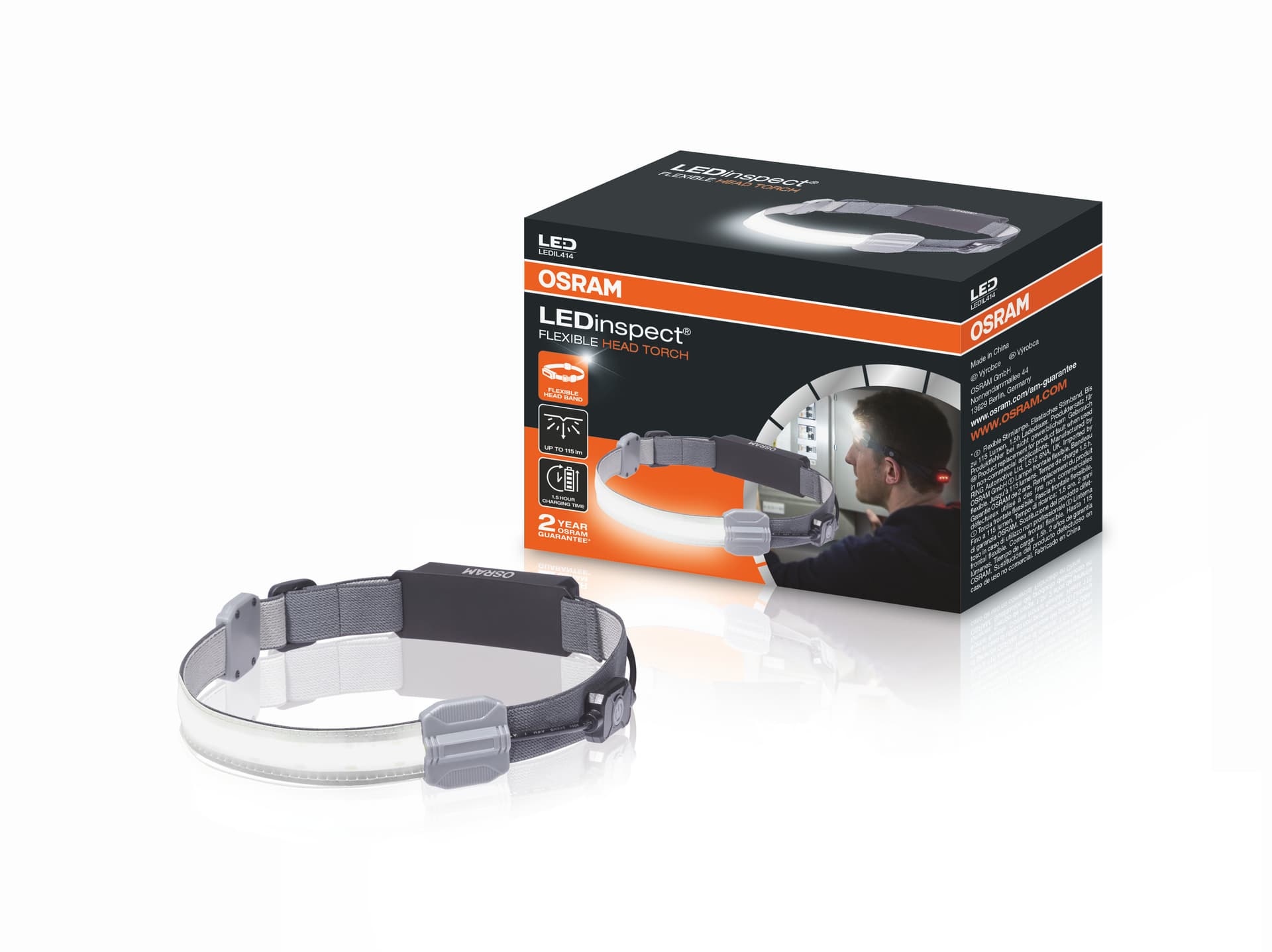 LEDinspect FLEXIBLE HEAD TORCH 1 St. OSRAM