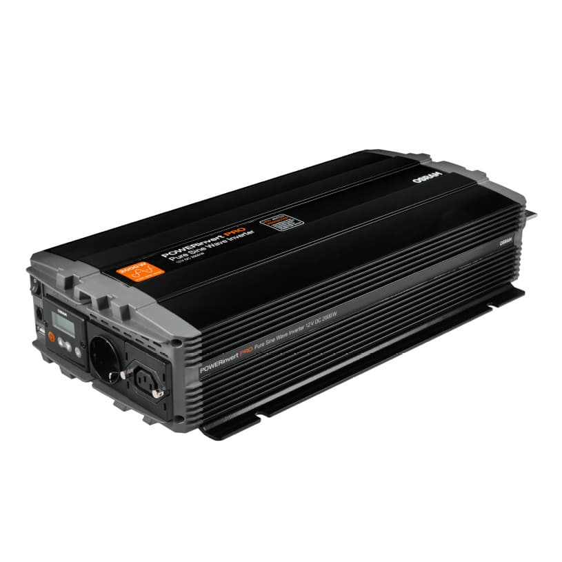 POWERinvert PRO Pure Sine Wave Inverter 12V DC 2000W RCD 1 St. OSRAM