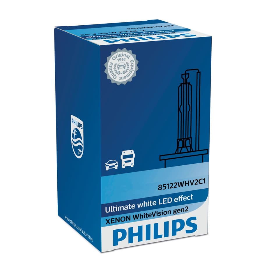 D3S Xenon-Scheinwerferlampe 35W PK32d-5 White Vision 5000K Xenon 1 St. Philips