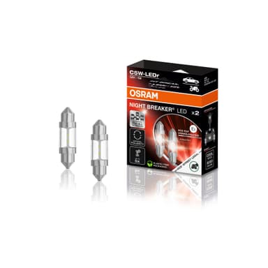 C5W LED-Nachrüstlampe NIGHT BREAKER LED ECE StVZO-Konforme LED 2 St. OSRAM