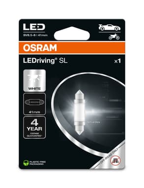 LED-Signallampe Offroad – LED Festoon (41 mm) LEDriving SL White 6000K 12V Blister 1 St. OSRAM