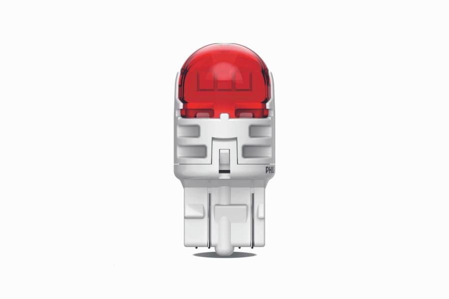 W21/5W LED-Nachrüstlampe Offroad – LED W21/5W 12V 2.5/0.5W Ultinon Pro6000 Red Intense SI 2 St. Philips
