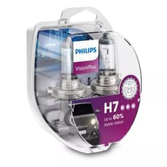 H7 Halogen-Scheinwerferlampe 12V 55W PX26d Vision Plus +60% 2 St. Philips