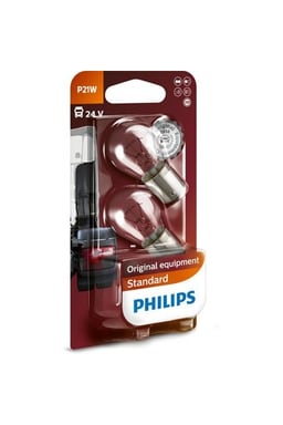 P21W 24V 21W BA15s 2 St. Blister Philips
