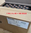 H7 Halogen-Scheinwerferlampe 12V 55W PX26d Vision +30% Industrieverpackung 180 St. Philips