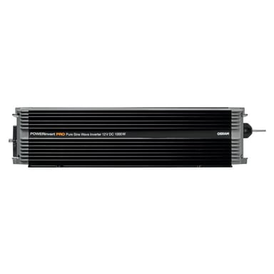 POWERinvert PRO Pure Sine Wave Inverter 12V DC 1000W RCD 1 St. OSRAM