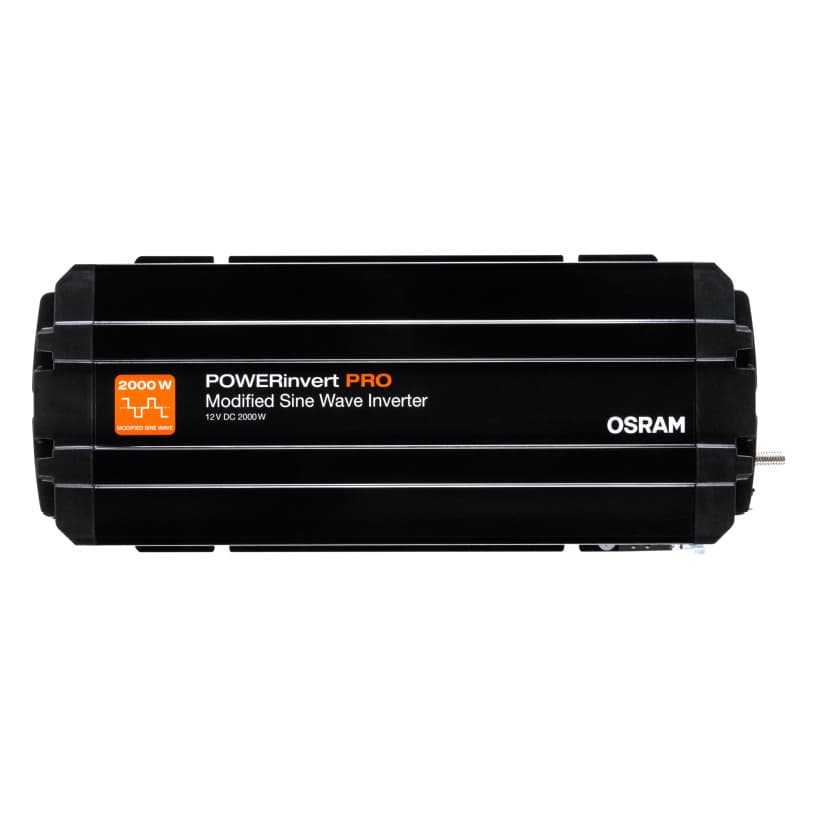 POWERinvert PRO Modified Sine Wave Inverter 12V DC 2000W 1 St. OSRAM